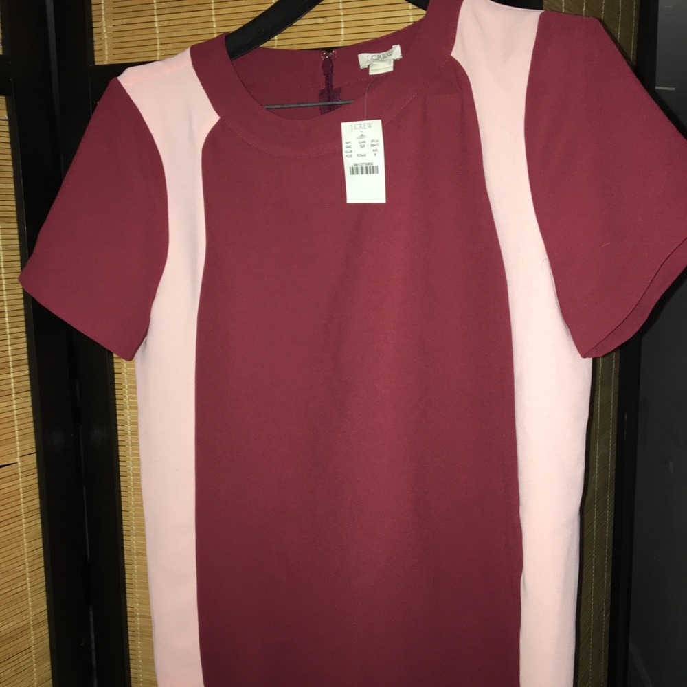 JCrew Red Blouse NWT